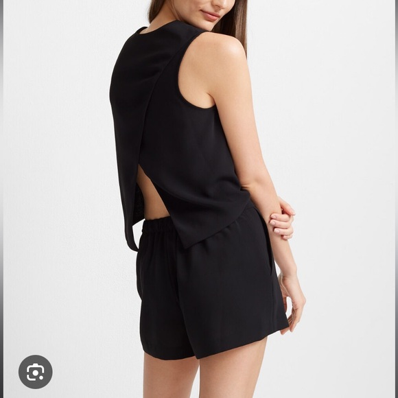 Club Monaco Open Back Lyndsey Romper - Picture 2 of 4